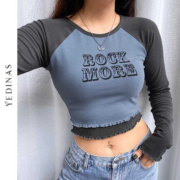 yedinas fake 2 pieces letter print cotton tshirt women spring casual crop t shirt ladies fashion basic t-shirt streetwear 210527, White
yedinas fake 2 pieces letter print cotton tshirt women spring casual crop t shirt ladies fashion basic t-shirt streetwear 210527, White