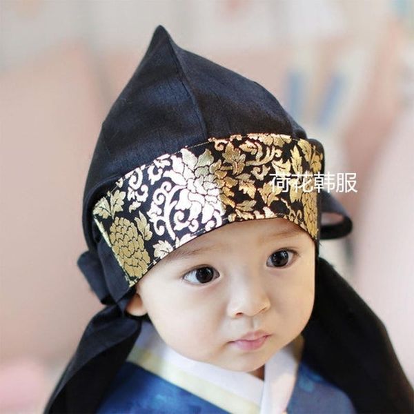 caps & hats children's hanbok hat one year old boy birthday baby props for pography born, Yellow
caps & hats children's hanbok hat one year old boy birthday baby props for pography born, Yellow