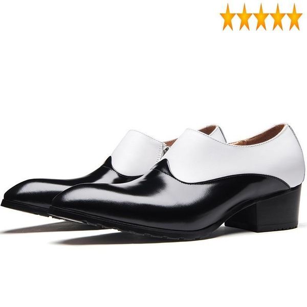 dress shoes casual 2021 business mens formal genuine leather mixed colors high heel pointed toe man summer, Black
dress shoes casual 2021 business mens formal genuine leather mixed colors high heel pointed toe man summer, Black