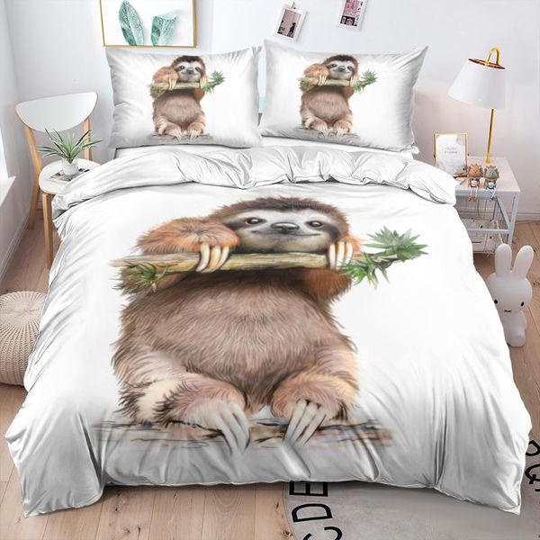 bedding sets 3d white sloth duvet quilt covers pillow shame twin king double single size custom design animal home textile
bedding sets 3d white sloth duvet quilt covers pillow shame twin king double single size custom design animal home textile