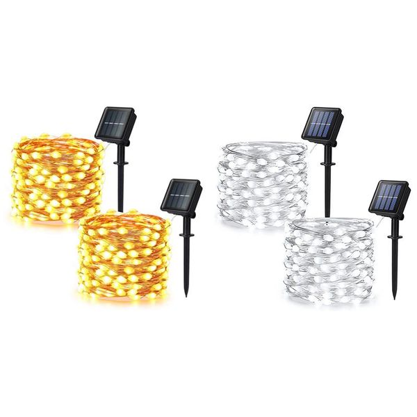 solar lamps fairy lights, 2 pack 33ft 100 led super bright large lamp beads string lights outdoor waterproof
solar lamps fairy lights, 2 pack 33ft 100 led super bright large lamp beads string lights outdoor waterproof