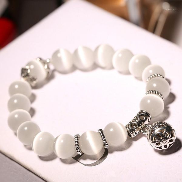 charm bracelets natural opal beads crystal fashion women bracelet vintage stainless steel braceletes for1, Golden;silver
charm bracelets natural opal beads crystal fashion women bracelet vintage stainless steel braceletes for1, Golden;silver