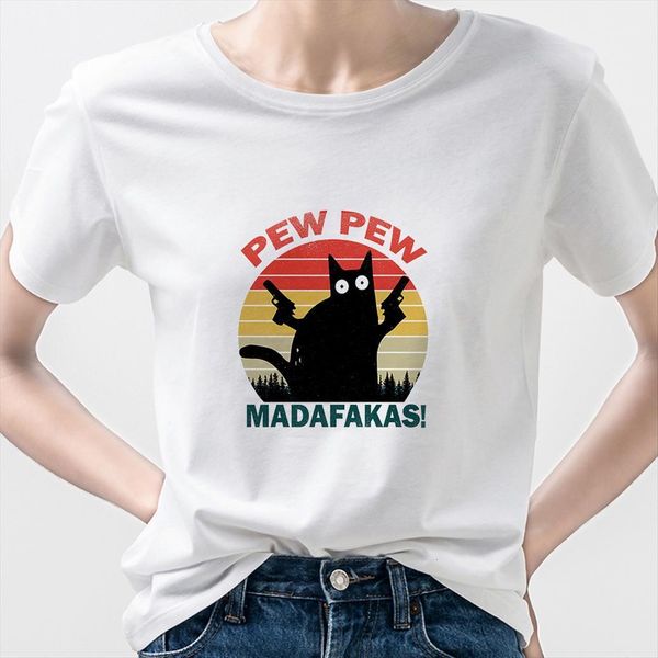 pew madafakas animal print womens t shirts aesthetic clothes summer harajuku 90s graphic tee funny oversize hipster, White
pew madafakas animal print womens t shirts aesthetic clothes summer harajuku 90s graphic tee funny oversize hipster, White