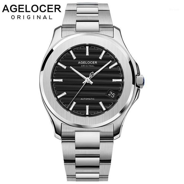 black dial automatic watches for men luminous self-wind mechanical waterproof power reserve 6302a9 wristwatches, Slivery;brown
black dial automatic watches for men luminous self-wind mechanical waterproof power reserve 6302a9 wristwatches, Slivery;brown
