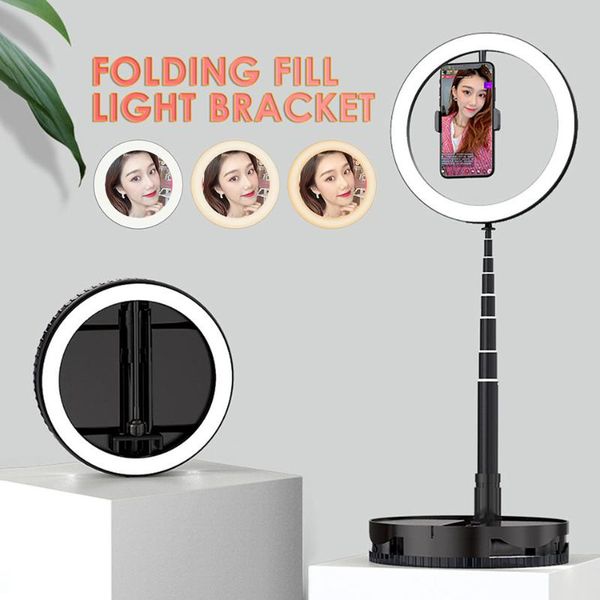 10" dimmable led ring light for selfie live broadcast 5-168cm foldable studio and professional mold brightness adjustable panel lights
10" dimmable led ring light for selfie live broadcast 5-168cm foldable studio and professional mold brightness adjustable panel lights