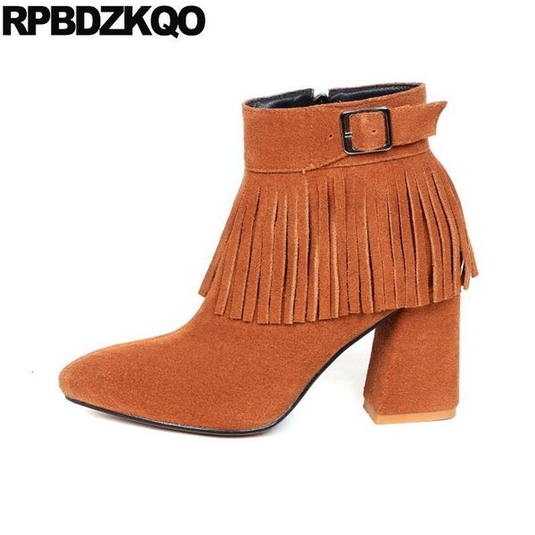 boots fringe crossdresser shoes plus size pointed toe high heel 10 chunky big brand women winter boots genuine leather suede booties oj9z, Black
boots fringe crossdresser shoes plus size pointed toe high heel 10 chunky big brand women winter boots genuine leather suede booties oj9z, Black