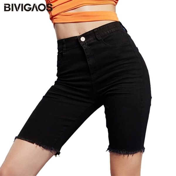 bivigaos black elastic jean shorts women summer straight high waist ripped hole short jeans casual denim biker shorts 210625, White;black
bivigaos black elastic jean shorts women summer straight high waist ripped hole short jeans casual denim biker shorts 210625, White;black