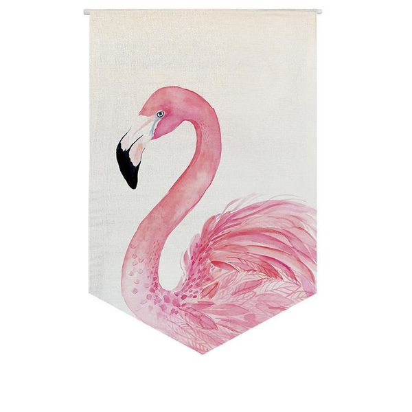 curtain & drapes japanese style pink flamingo triangle door half hanging flag small partition
curtain & drapes japanese style pink flamingo triangle door half hanging flag small partition