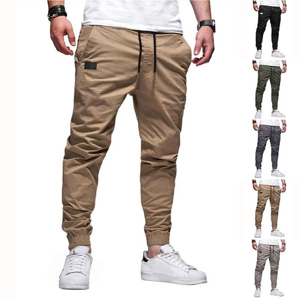 men's pants military green men jogger drawstring pockets pant casual sports jogging winter autumn bottoms cargo trousers clothing, Black
men's pants military green men jogger drawstring pockets pant casual sports jogging winter autumn bottoms cargo trousers clothing, Black