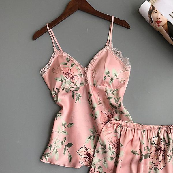 girl summer pajama sets shorts women sleepwear babydoll lingerie silk satin nightwear set, Black;red
girl summer pajama sets shorts women sleepwear babydoll lingerie silk satin nightwear set, Black;red