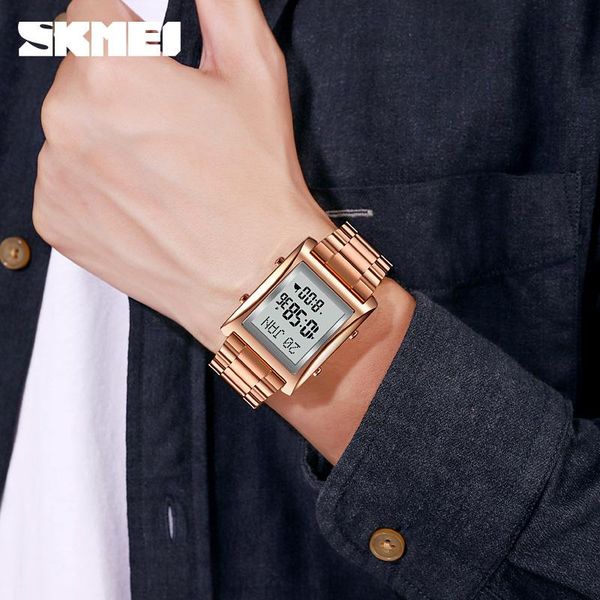 wristwatches muslim azan adhan alarm hijri digital wristwatch skmei original brand women dress calendar islamic al harameen fajr daily clock, Slivery;brown
wristwatches muslim azan adhan alarm hijri digital wristwatch skmei original brand women dress calendar islamic al harameen fajr daily clock, Slivery;brown