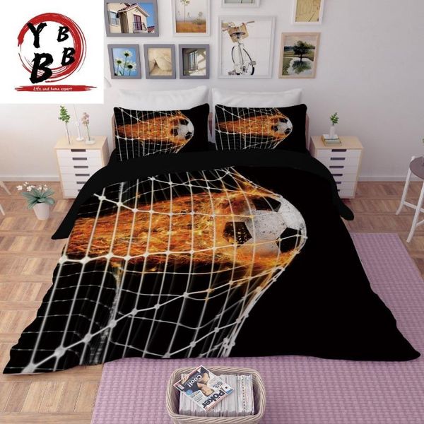 bedding sets fashion 3pcs 3d duvet cover pillow cases eu/uk/us single king black white football outbreaks bedclothes
bedding sets fashion 3pcs 3d duvet cover pillow cases eu/uk/us single king black white football outbreaks bedclothes