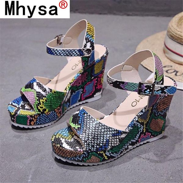 summer women vintage buckle sandals fashion platform slope heel serpentine outdoor fish mouth open toe sandal dress shoes, Black
summer women vintage buckle sandals fashion platform slope heel serpentine outdoor fish mouth open toe sandal dress shoes, Black