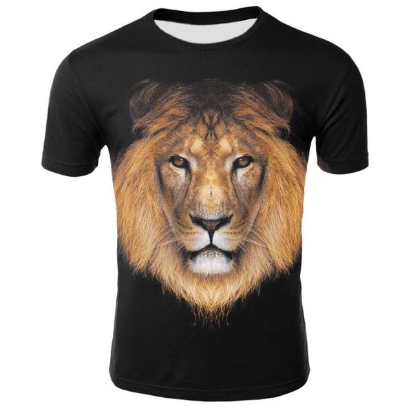 men's t-shirts 2021 summer fashion lion print t-shirt 3d printing harajuku short-sleeved casual streetwear top, White;black
men's t-shirts 2021 summer fashion lion print t-shirt 3d printing harajuku short-sleeved casual streetwear top, White;black