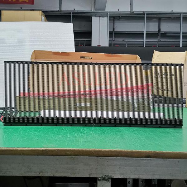 display ultra-thin led screen transparent matrix panel 870x280mm size bus advertising made in shenzhen
display ultra-thin led screen transparent matrix panel 870x280mm size bus advertising made in shenzhen