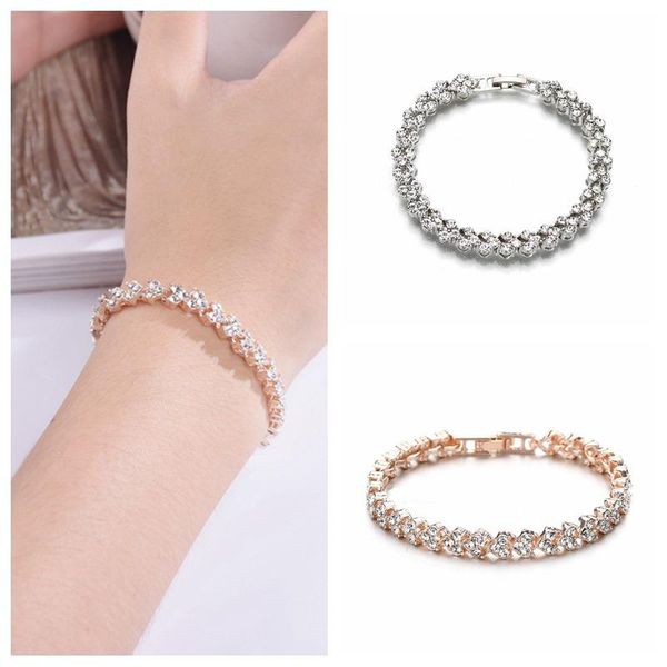 link, chain exquisite roman style crystal bracelet charming heart shaped rhinestone wedding bridal ball jewelry1, Black
link, chain exquisite roman style crystal bracelet charming heart shaped rhinestone wedding bridal ball jewelry1, Black