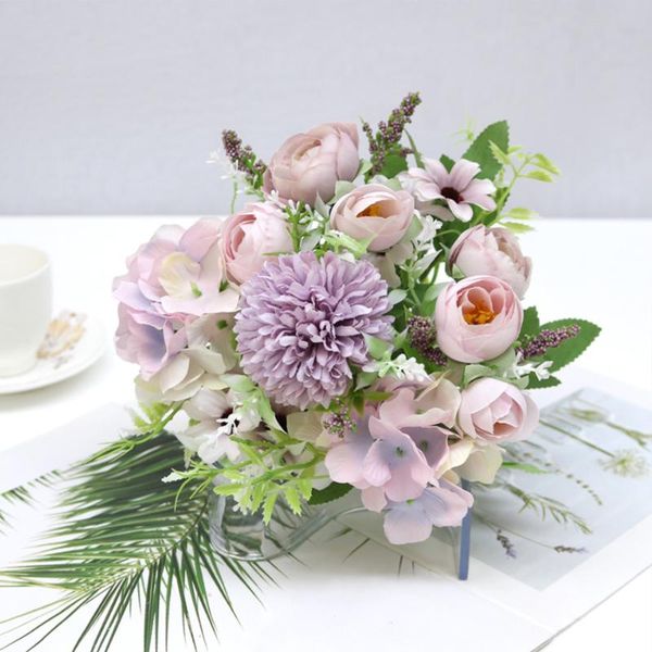 decorative flowers & wreaths artificial peony rose simulation european vintage elegant wedding hand bouquet decoration silk cloth fake plant
decorative flowers & wreaths artificial peony rose simulation european vintage elegant wedding hand bouquet decoration silk cloth fake plant