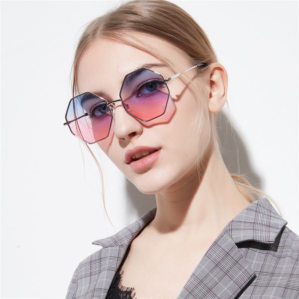 lx brand dcm fashion women sun glasses metal frame multilateral sunglasses with mirror lens oculos de sol uv400, White;black
lx brand dcm fashion women sun glasses metal frame multilateral sunglasses with mirror lens oculos de sol uv400, White;black