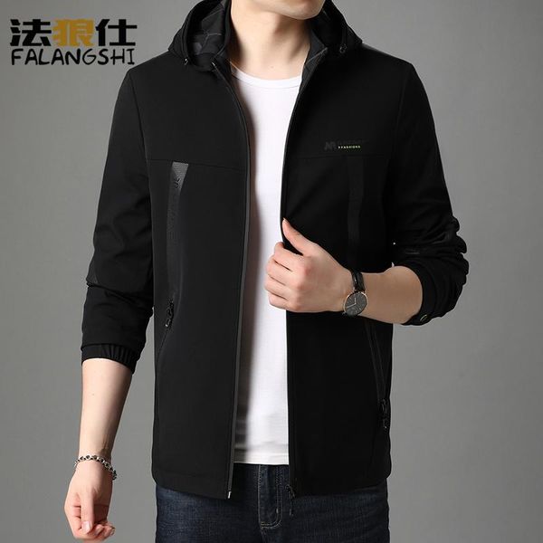 korean handsome hooded jacket spring and autumn men's casual charging clothes earth jackets, Black;brown
korean handsome hooded jacket spring and autumn men's casual charging clothes earth jackets, Black;brown