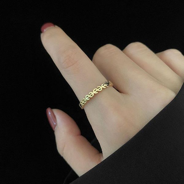 wedding rings ywshk titanium steel gold dollar index finger buckle joint tail ring for women fashion jewelry accessories direct sales, Slivery;golden
wedding rings ywshk titanium steel gold dollar index finger buckle joint tail ring for women fashion jewelry accessories direct sales, Slivery;golden