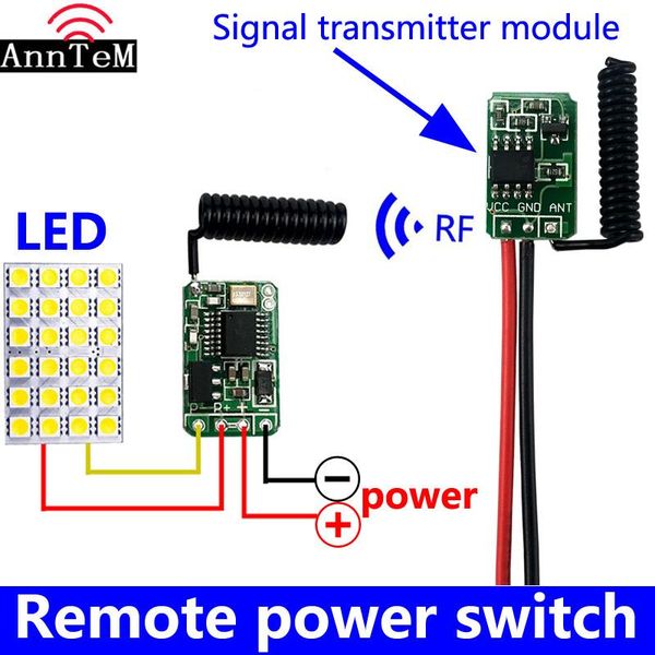 wireless remote control switch mini small 433mhz rf transmitter receiver 3.7v 5v 6v 9v 12 battery power circuit micro controller controlers
wireless remote control switch mini small 433mhz rf transmitter receiver 3.7v 5v 6v 9v 12 battery power circuit micro controller controlers