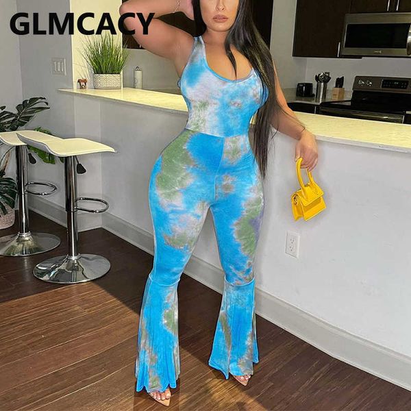 sleeveless tie dye casual jumpsuits sliim flare pants overalls 210702, Black;white
sleeveless tie dye casual jumpsuits sliim flare pants overalls 210702, Black;white