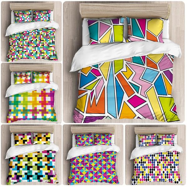 bedding sets 3d print geometric set colorful comforter cover pillowcase single double full girls bed bedspread 2/3 pcs
bedding sets 3d print geometric set colorful comforter cover pillowcase single double full girls bed bedspread 2/3 pcs