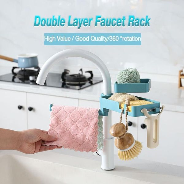 kitchen storage & organization double layer faucet rack sink shelf sponge drain holder adjustable bathroom accessorie
kitchen storage & organization double layer faucet rack sink shelf sponge drain holder adjustable bathroom accessorie
