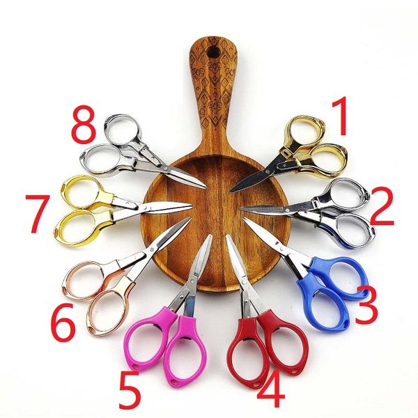 edc multi-functional folding stainless steel fishing scissors with eight line tip small and travel portable fishing line scissors pp packing
edc multi-functional folding stainless steel fishing scissors with eight line tip small and travel portable fishing line scissors pp packing