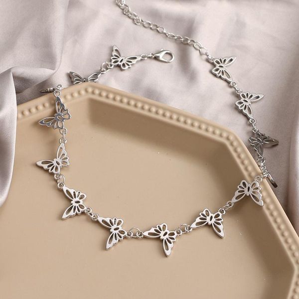 chokers aliutom vintage elegant silver color necklace for women butterfly choker collar 2021 trend fashion jewelry gifts, Golden;silver
chokers aliutom vintage elegant silver color necklace for women butterfly choker collar 2021 trend fashion jewelry gifts, Golden;silver