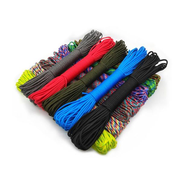 paracord 550 parachute cord lanyard rope mil spec type iii 9 strand 100ft 31m climbing camping survival equipment outdoor gadgets
paracord 550 parachute cord lanyard rope mil spec type iii 9 strand 100ft 31m climbing camping survival equipment outdoor gadgets
