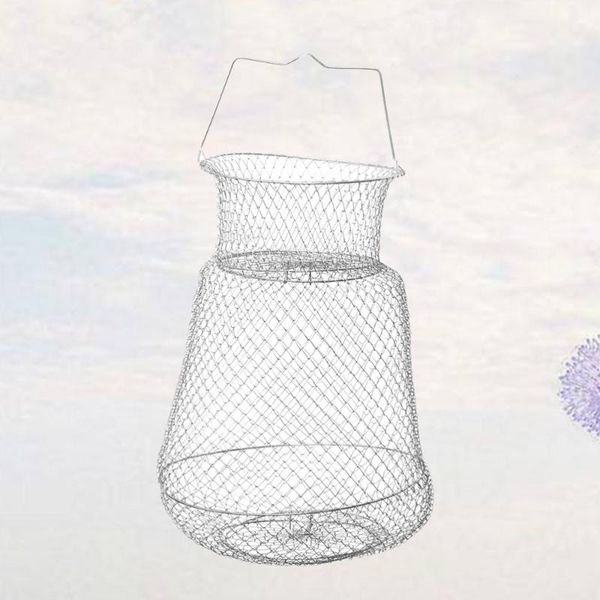 zinc plating iron wire mesh hole folding crab lobster net fishing accessories for indoor outdoor
zinc plating iron wire mesh hole folding crab lobster net fishing accessories for indoor outdoor
