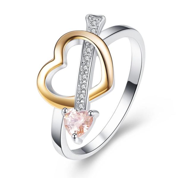 wedding rings fashion heart crystal for women zircon trendy gifts, Slivery;golden
wedding rings fashion heart crystal for women zircon trendy gifts, Slivery;golden