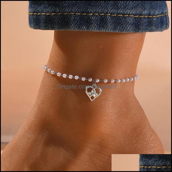 anklets jewelry fashion pearl love anklet punk loves peach heart cat claw pendant retro womens beach foot drop delivery 2021 1yxrs, Red;blue
anklets jewelry fashion pearl love anklet punk loves peach heart cat claw pendant retro womens beach foot drop delivery 2021 1yxrs, Red;blue