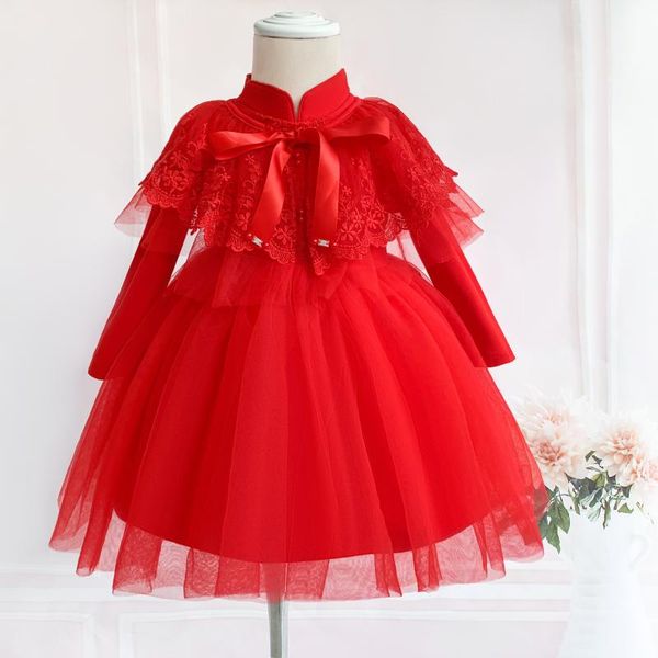 red lace infant dress long sleeve baby princess party christening dresses for girl baptism born 1 year birthday clothes girl's, Red;yellow
red lace infant dress long sleeve baby princess party christening dresses for girl baptism born 1 year birthday clothes girl's, Red;yellow
