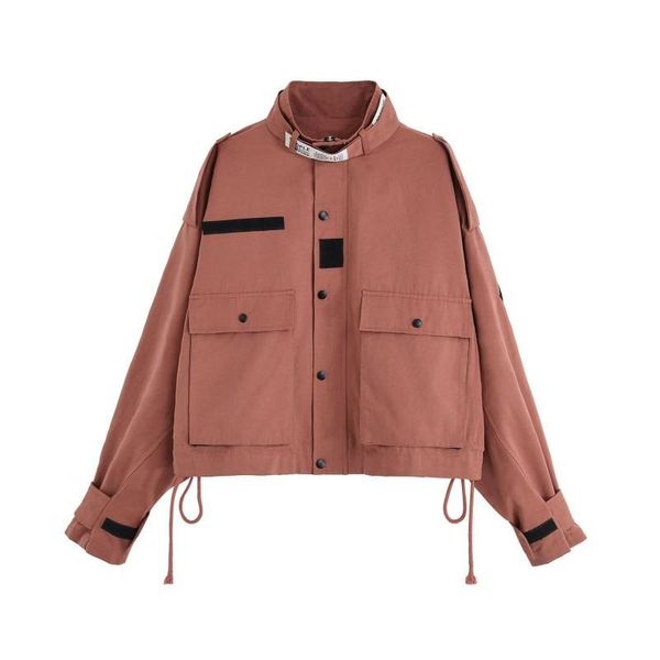 women's jackets 2021 autumn jacket women loose short coat female casual basic fashion windbreaker outwear bomber, Black;brown
women's jackets 2021 autumn jacket women loose short coat female casual basic fashion windbreaker outwear bomber, Black;brown