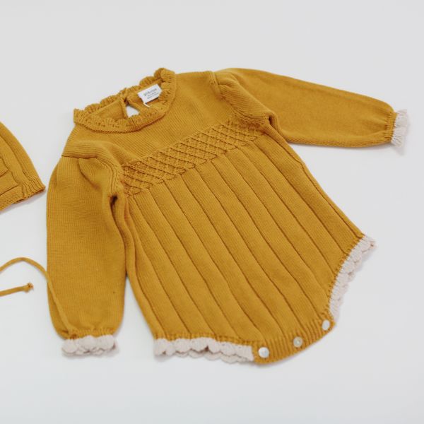2021 autumn new toddler baby girls knitted bodysuit long sleeve jumpsuit newborn baby girl sweater with knit hat, Blue
2021 autumn new toddler baby girls knitted bodysuit long sleeve jumpsuit newborn baby girl sweater with knit hat, Blue