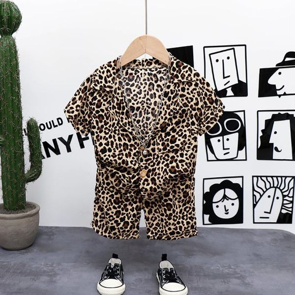 clothing sets kids children's t-shirt + pant suit leopard stripe printing letter birthday gift thin and light 1-5t, White
clothing sets kids children's t-shirt + pant suit leopard stripe printing letter birthday gift thin and light 1-5t, White