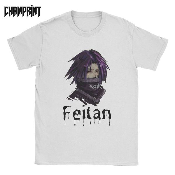 men's t-shirts feitan x anime t shirts for men pure cotton creative o neck tees short sleeve clothing gift idea, White;black
men's t-shirts feitan x anime t shirts for men pure cotton creative o neck tees short sleeve clothing gift idea, White;black