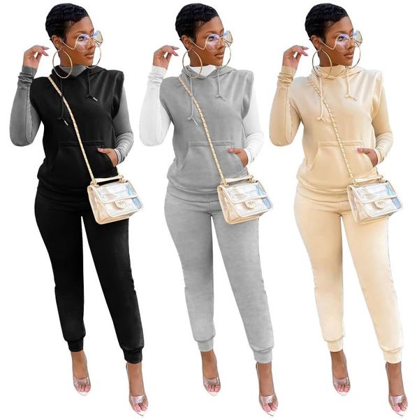 women's two piece pants 2021 autumn and winter ladies sleeveless shoulder pad hoodie plus velvet leisure sports two-piece trousers suit, White
women's two piece pants 2021 autumn and winter ladies sleeveless shoulder pad hoodie plus velvet leisure sports two-piece trousers suit, White