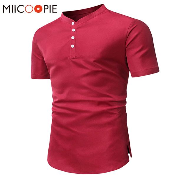 2020 brand design casual shirt men short sleeve summer solid color vintage mens shirts dress simple tee male clothing s-3xl, White;black
2020 brand design casual shirt men short sleeve summer solid color vintage mens shirts dress simple tee male clothing s-3xl, White;black