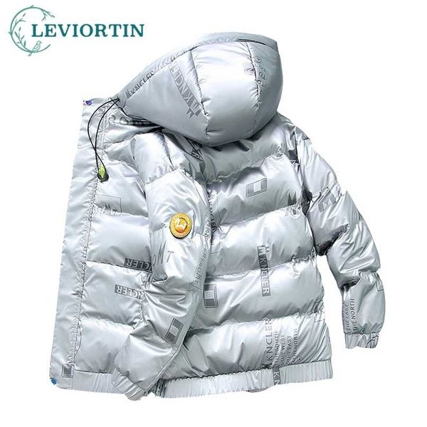 men's white winter jacket coats hip hop letter print hooded warm 90% white duck down thick warm jackets for male 211104, Black
men's white winter jacket coats hip hop letter print hooded warm 90% white duck down thick warm jackets for male 211104, Black