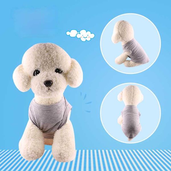 dog apparel 2021 thin pet t-shirt solid color vest sweatshirt summer clothes clothing for small dogs
dog apparel 2021 thin pet t-shirt solid color vest sweatshirt summer clothes clothing for small dogs