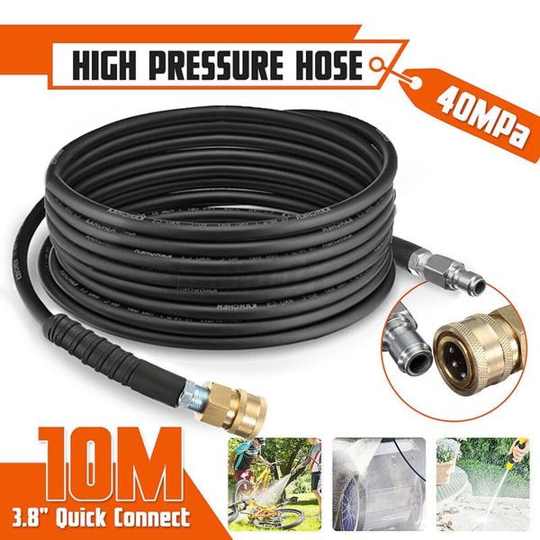 car washer 10m high pressure water cleaning hose 5800psi outlet rubber pipe garden vehicle clean washing tools
car washer 10m high pressure water cleaning hose 5800psi outlet rubber pipe garden vehicle clean washing tools