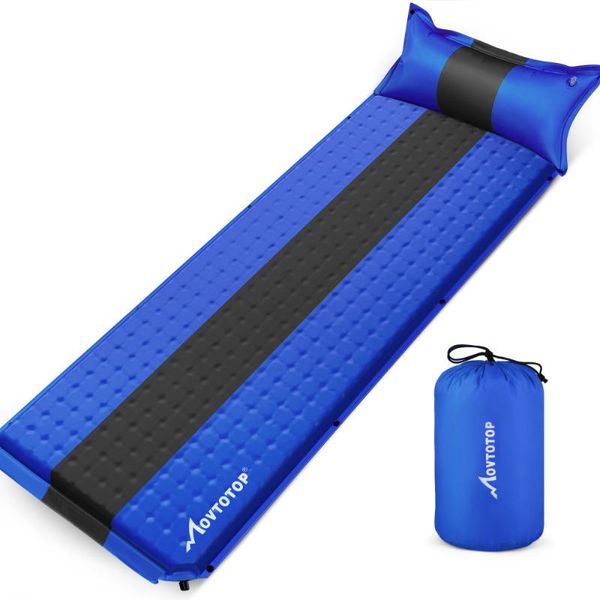 memory inflatable sleeping pad camping padding cushion for hiking climbing 196x68x4cm (dark bl outdoor pads
memory inflatable sleeping pad camping padding cushion for hiking climbing 196x68x4cm (dark bl outdoor pads