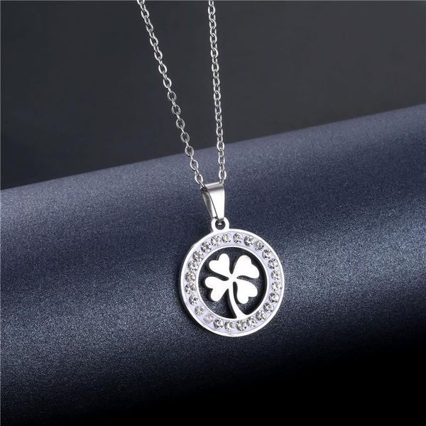chokers stainless steel chain necklace accessories luckly leaves pendants mosaic crystal fashion female lucky grass gifts, Golden;silver
chokers stainless steel chain necklace accessories luckly leaves pendants mosaic crystal fashion female lucky grass gifts, Golden;silver