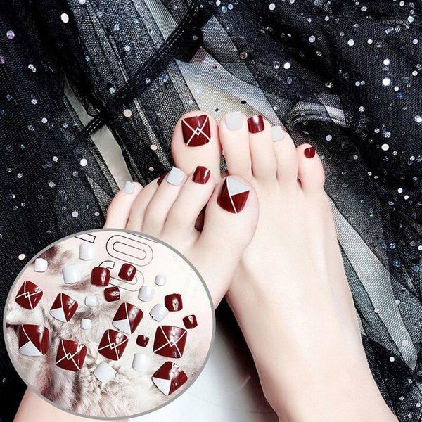 pcs/set false fake 3d foot toe nails full cover tips professional lady girl acrylic summer nail art tips1, Red;gold
pcs/set false fake 3d foot toe nails full cover tips professional lady girl acrylic summer nail art tips1, Red;gold