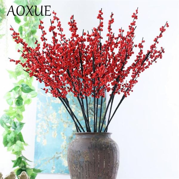 decorative flowers & wreaths simulation plant north american holly fruit christmas red berries chinese ceramic vase home living room decorat
decorative flowers & wreaths simulation plant north american holly fruit christmas red berries chinese ceramic vase home living room decorat