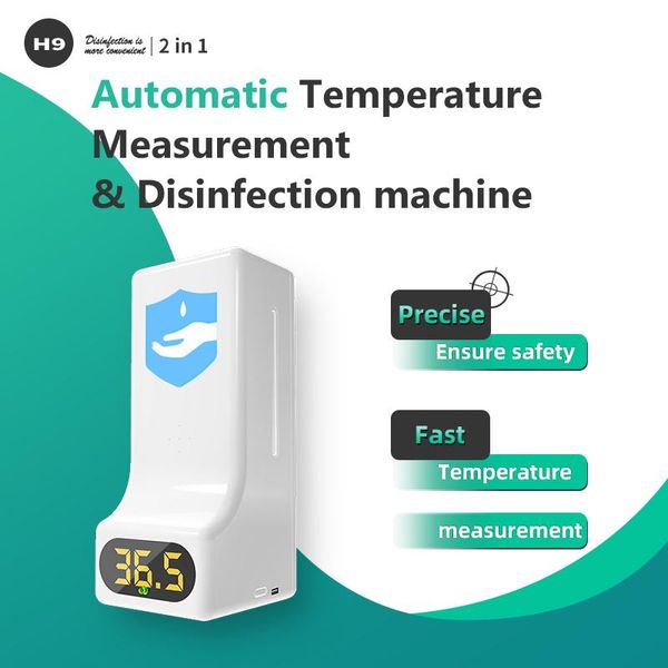 smart home control h9 hand soap dispenser 1000ml wall mounted automatic liquid with thermometer spray type
smart home control h9 hand soap dispenser 1000ml wall mounted automatic liquid with thermometer spray type