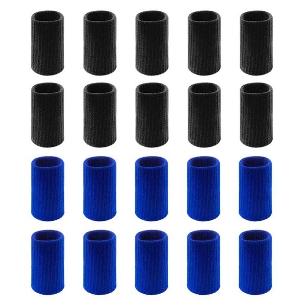 20pc finger sleeves protectors sport thumb brace support elastic refills, Black;red
20pc finger sleeves protectors sport thumb brace support elastic refills, Black;red